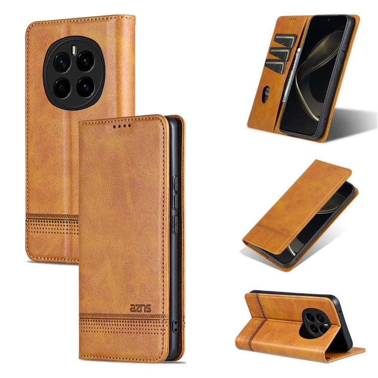 AZNS Magnetic Calf Texture Flip Leather Phone Case, For Honor 300, For Honor Magic7 Pro, For Honor Magic7, For Honor X60 Pro