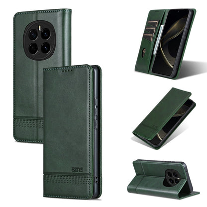 AZNS Magnetic Calf Texture Flip Leather Phone Case, For Honor 300, For Honor Magic7 Pro, For Honor Magic7, For Honor X60 Pro
