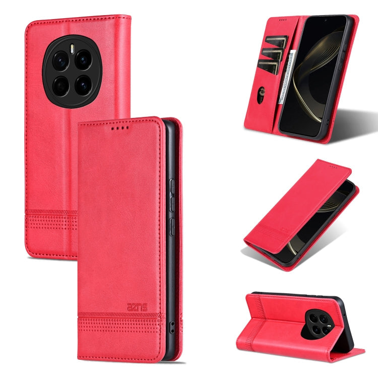 AZNS Magnetic Calf Texture Flip Leather Phone Case, For Honor 300, For Honor Magic7 Pro, For Honor Magic7, For Honor X60 Pro