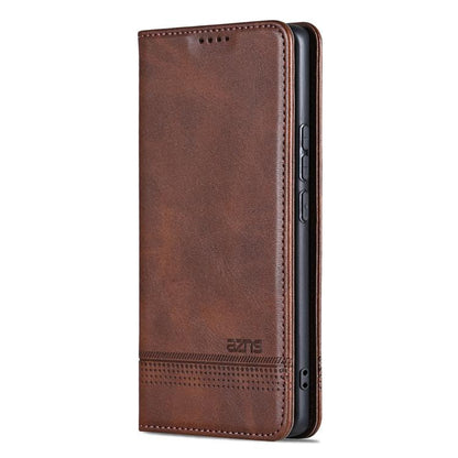 AZNS Magnetic Calf Texture Flip Leather Phone Case, For Honor 300, For Honor Magic7 Pro, For Honor Magic7, For Honor X60 Pro
