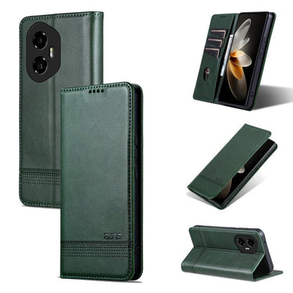 AZNS Magnetic Calf Texture Flip Leather Phone Case, For Honor 300, For Honor Magic7 Pro, For Honor Magic7, For Honor X60 Pro