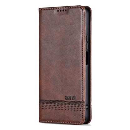 AZNS Magnetic Calf Texture Flip Leather Phone Case, For Honor Play 60, For Honor 400 Global 156.5mm, For Honor 300 Ultra, For Honor 300 Pro