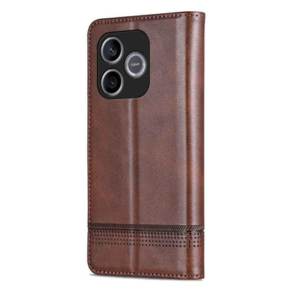AZNS Magnetic Calf Texture Flip Leather Phone Case, For Honor 600 Lite Global, For Honor Play 10T 5G/400 Smart 5G, For Honor X70 5G, For Honor 400 Pro 5G Global 160.8mm