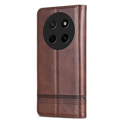 AZNS Magnetic Calf Texture Flip Leather Phone Case, For Honor X80 Pro Max 5G, For Honor Play 80 Plus 5G, For Honor 600 Pro Global, For Honor 600 Global