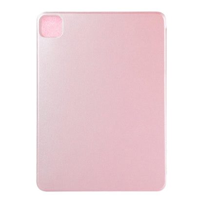 Horizontal Flip Ultra-thin Double-sided Clip Without Magnetic PU Leather Case With Three-folding Holder & Sleep / Wake-up Function, For iPad Pro 11 inch (2020) / Pro 11 2018 / Air 2020 10.9