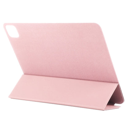 Horizontal Flip Ultra-thin Double-sided Clip Without Magnetic PU Leather Case With Three-folding Holder & Sleep / Wake-up Function, For iPad Pro 11 inch (2020) / Pro 11 2018 / Air 2020 10.9