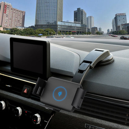 S1 Pro Car Horizontal Navigation Phone Holder Wireless Charger, S1 Pro