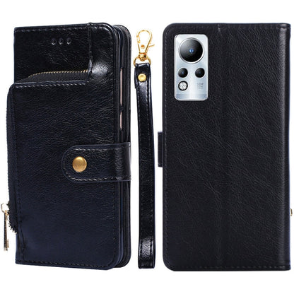 Zipper Bag Leather Phone Case, For Infinix Hot 12 Pro, For Infinix Hot 12i, For Infinix Hot 20i, For Infinix Note 11, For Infinix Smart 7, For Infinix Zero 20