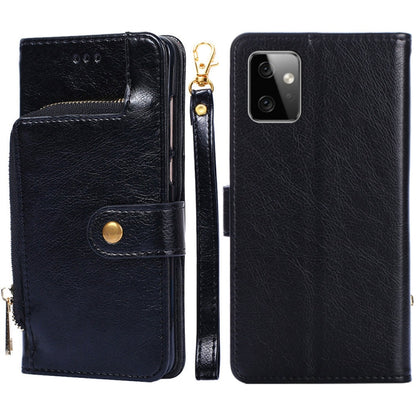Zipper Bag Leather Phone Case, For Motorola Moto G Power 2023, For OPPO Find X6 5G, For OPPO Find X6 Pro 5G, For Realme C55 4G, For Realme GT Neo5, For Realme V30 5G / V30T