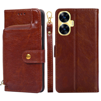 Zipper Bag Leather Phone Case, For Motorola Moto G Power 2023, For OPPO Find X6 5G, For OPPO Find X6 Pro 5G, For Realme C55 4G, For Realme GT Neo5, For Realme V30 5G / V30T