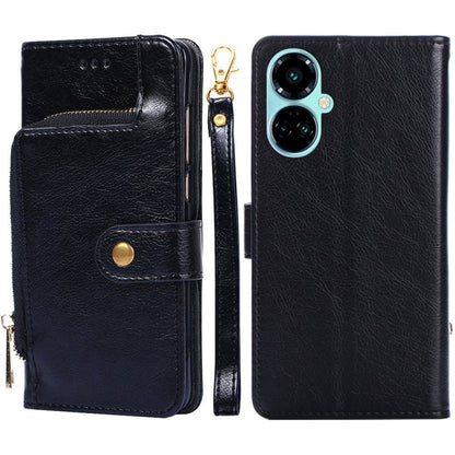 Zipper Bag Leather Phone Case, For Tecno Camon 19 / 19 Pro, For Tecno Pop 6 Pro, For Tecno Pova 4 Pro, For vivo S16e, For vivo Y100 5G, For Xiaomi Redmi Note 12 4G Global