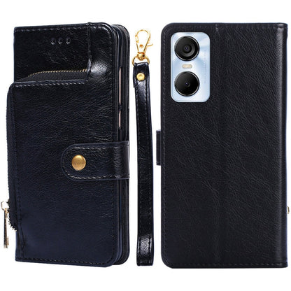 Zipper Bag Leather Phone Case, For Tecno Camon 19 / 19 Pro, For Tecno Pop 6 Pro, For Tecno Pova 4 Pro, For vivo S16e, For vivo Y100 5G, For Xiaomi Redmi Note 12 4G Global