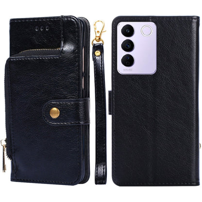 Zipper Bag Leather Phone Case, For Tecno Camon 19 / 19 Pro, For Tecno Pop 6 Pro, For Tecno Pova 4 Pro, For vivo S16e, For vivo Y100 5G, For Xiaomi Redmi Note 12 4G Global