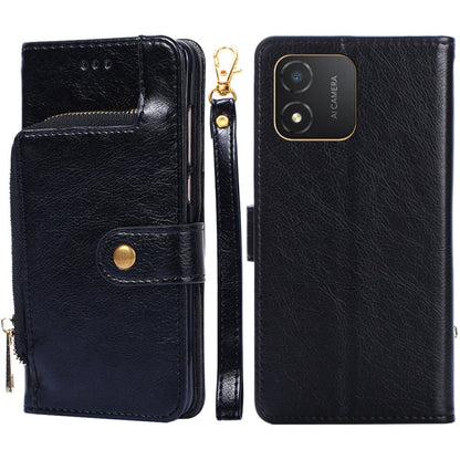 Zipper Bag Leather Phone Case, For Honor X5 4G, For Honor X40, For OnePlus Ace 2V 5G