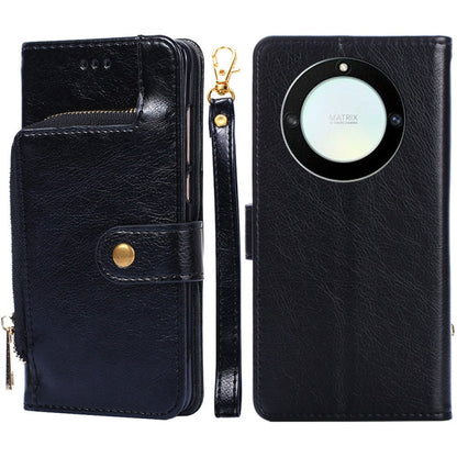 Zipper Bag Leather Phone Case, For Honor X5 4G, For Honor X40, For OnePlus Ace 2V 5G