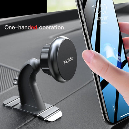 Yesido C91 Car Center Console Paste Magsafe Magnetic Phone Tablet Holder, C91