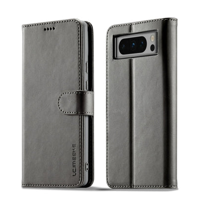 LC.IMEEKE Calf Texture Horizontal Flip Leather Case, For Google Pixel 8 Pro