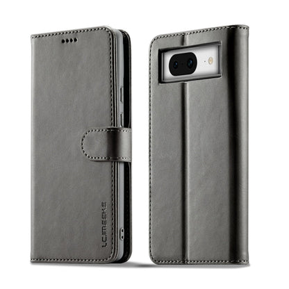 LC.IMEEKE Calf Texture Flip Leather Phone Case, For Google Pixel 7a, For Google Pixel 6a