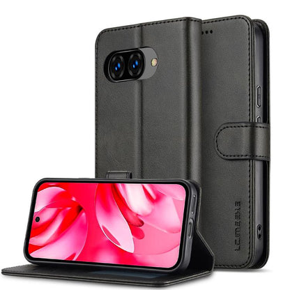 LC.IMEEKE Calf Texture Flip Leather Phone Case, For Google Pixel 10a, For Google Pixel 10 Pro XL, For Google Pixel 10 / 10 Pro, For Google Pixel 9a