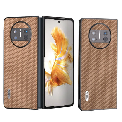 ABEEL Carbon Fiber Texture Protective Phone Case, For Huawei Mate X3