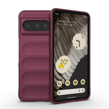 Magic Shield TPU + Flannel Phone Case, For Google Pixel 9 5G Global, For Google Pixel 8 Pro 5G