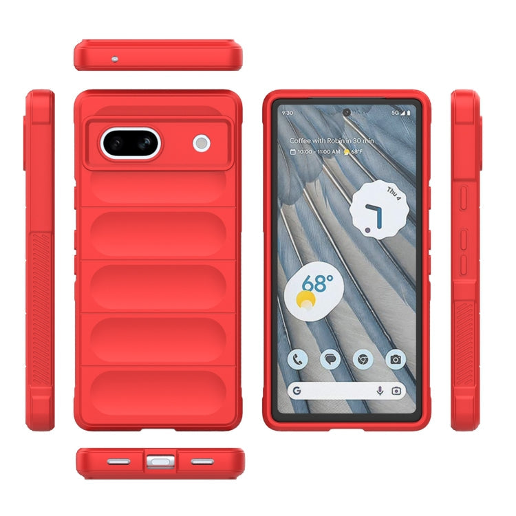 Magic Shield TPU + Flannel Phone Case, For Google Pixel 8 5G, For Google Pixel 7a