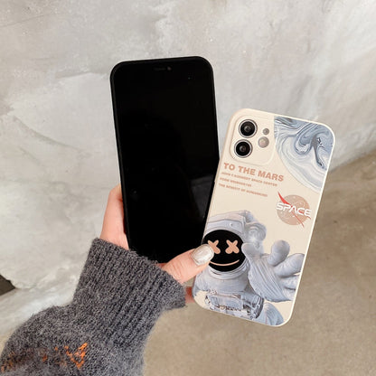 Martian Astronaut Pattern Shockproof Phone Case, For iPhone 6s, For iPhone 6