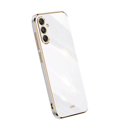 XINLI Straight Edge 6D Electroplate TPU Phone Case, For Samsung Galaxy A25 5G, For Samsung Galaxy S23 FE 5G, For Samsung Galaxy M54 5G