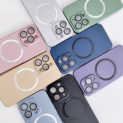 Magsafe Magnetic PC Shockproof Phone Case With Camera Lens, For iPhone 13 Pro, For iPhone 13, For iPhone 14 Pro Max