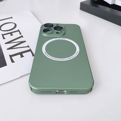 Magsafe Magnetic PC Shockproof Phone Case With Camera Lens, For iPhone 14 Pro, For iPhone 14 Plus, For iPhone 14