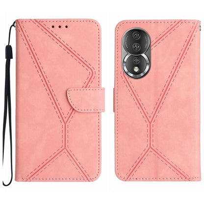 Stitching Embossed Leather Phone Case, For Honor 80, For Honor 80 Pro, For Honor X5 4G, For Honor X9a 5G /Magic5 Lite