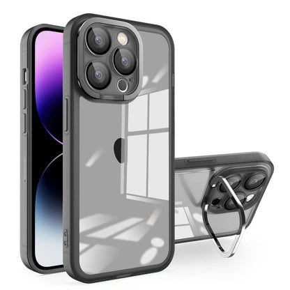 Invisible Lens Bracket Matte Transparent MagSafe Phone Case, For iPhone 15 Pro Max, For iPhone 14 Pro Max, For iPhone 15 Pro, For iPhone 15 Plus, For iPhone 12 Pro Max, For iPhone 14 Plus, For iPhone 13 Pro Max