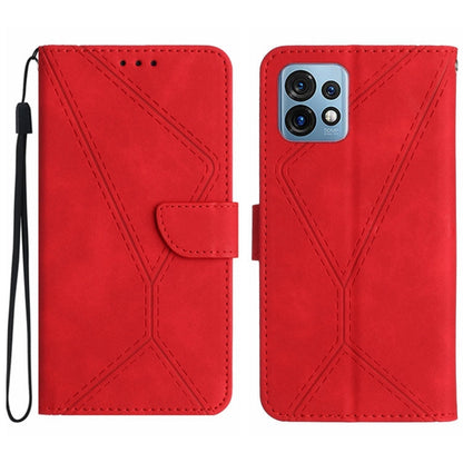 Stitching Embossed Leather Phone Case, For Motorola Moto G Stylus 5G 2023, For Motorola Edge 40 Pro 5G, For Moto G53 5G / G23 / G13 4G, For Motorola Moto E13 4G