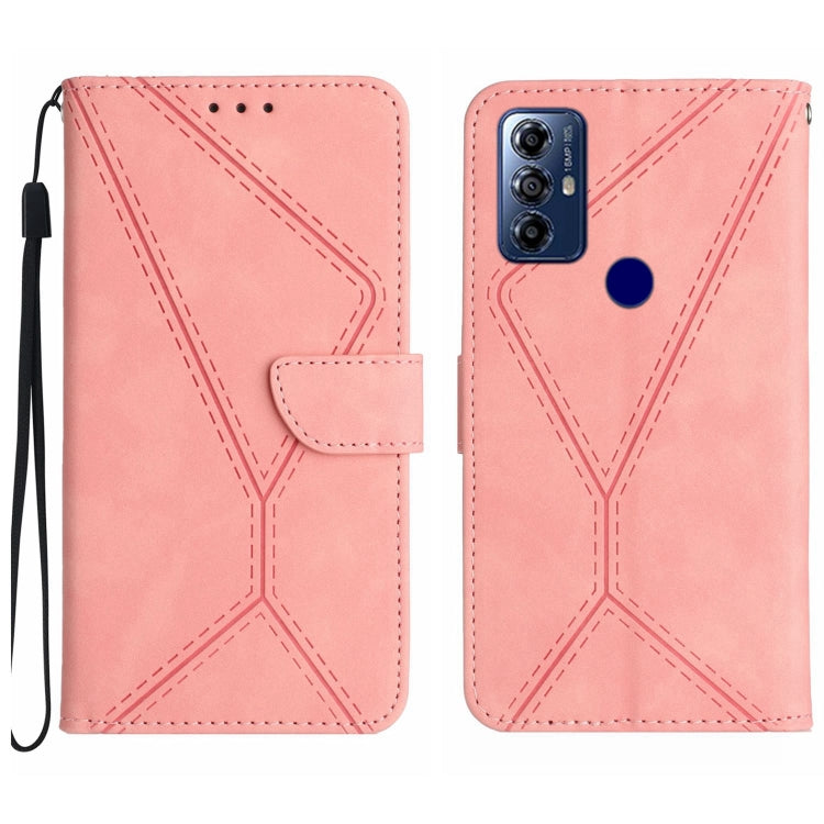 Stitching Embossed Leather Phone Case, For Motorola Moto G73 5G, For Motorola Moto G 5G 2023, For Motorola Moto G Play 2023, For Motorola Moto G72 4G