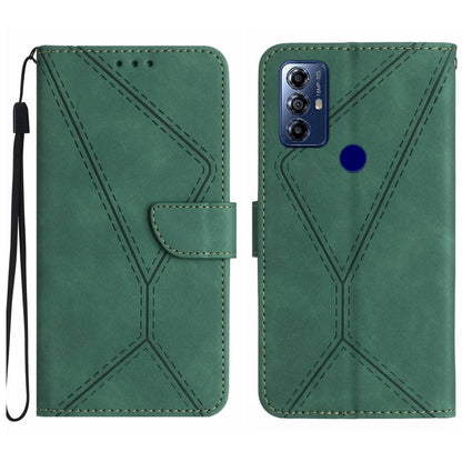 Stitching Embossed Leather Phone Case, For Motorola Moto G73 5G, For Motorola Moto G 5G 2023, For Motorola Moto G Play 2023, For Motorola Moto G72 4G