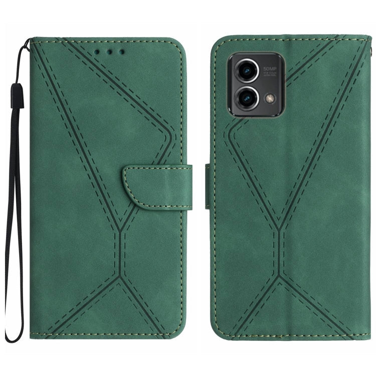 Stitching Embossed Leather Phone Case, For Motorola Edge 40, For Motorola Moto G Power 2023, For Motorola Moto G Stylus 5G 2023, For Motorola Edge 40 Pro 5G