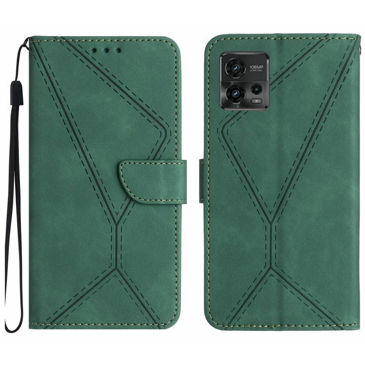 Stitching Embossed Leather Phone Case, For Motorola Moto G Play 2023, For Motorola Moto G72 4G, For Motorola Moto E22 / E22i 4G, For Motorola Moto E22S / G22 4G