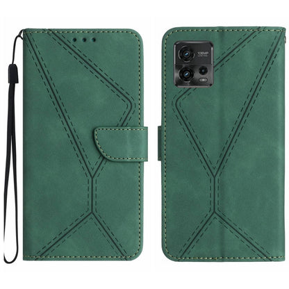 Stitching Embossed Leather Phone Case, For Motorola Moto G Play 2023, For Motorola Moto G72 4G, For Motorola Moto E22 / E22i 4G, For Motorola Moto E22S / G22 4G