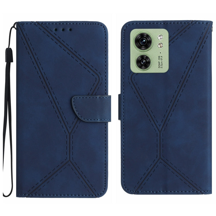 Stitching Embossed Leather Phone Case, For Motorola Edge 40, For Motorola Moto G Power 2023, For Motorola Moto G Stylus 5G 2023, For Motorola Edge 40 Pro 5G