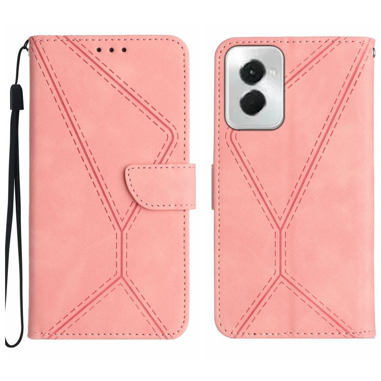 Stitching Embossed Leather Phone Case, For Motorola Moto G Play 5G 2024, For Motorola Moto G Power 5G 2024, For Motorola Moto G84, For Motorola Moto G54