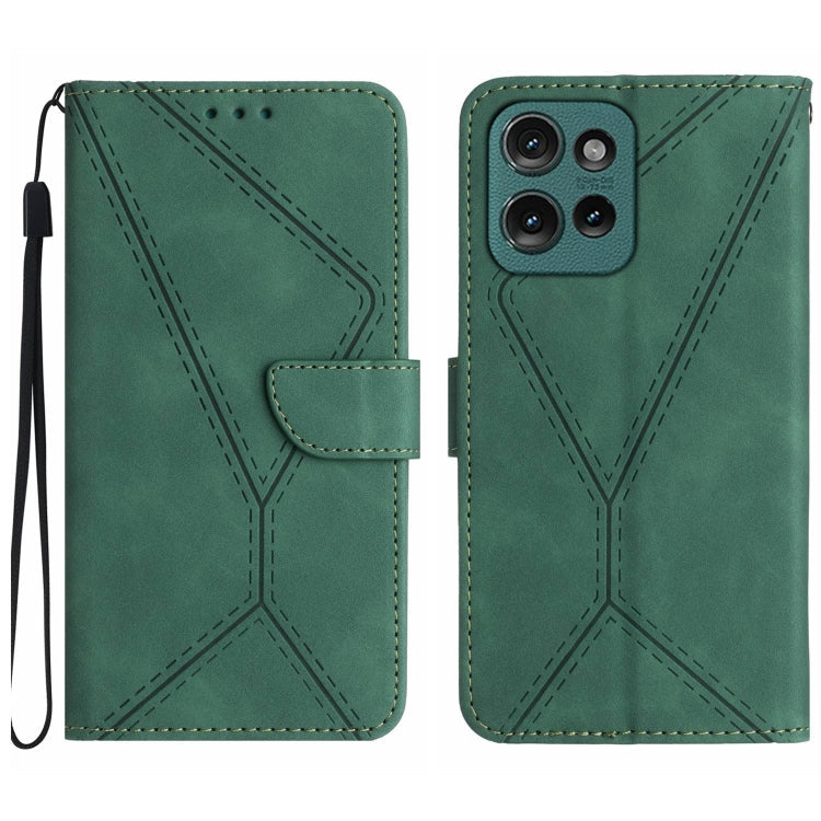 Stitching Embossed Leather Phone Case, For Motorola Moto G45 5G, For Motorola Edge 50 5G, For Motorola Edge 50 Neo, For Motorola Moto E14