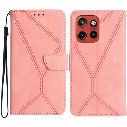 Stitching Embossed Leather Phone Case, For Motorola Moto G67 Power 5G, For Motorola Edge 70 5G Global, For Motorola Edge 60 Neo 5G, For Motorola Moto G06 4G