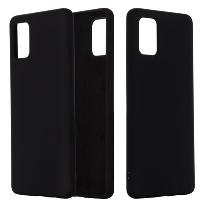 Solid Color Liquid Silicone Shockproof Full Coverage Protective Case, For Samsung Galaxy A51 5G