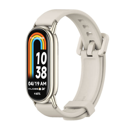Mijobs Silicone Breathable Watch Band, For Xiaomi Smart Band 10 / 9 / 8