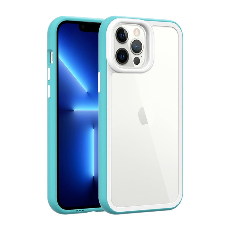 Color Frame 2 in 1 Hollow Cooling Phone Case, For iPhone 12 Pro Max, For iPhone 11