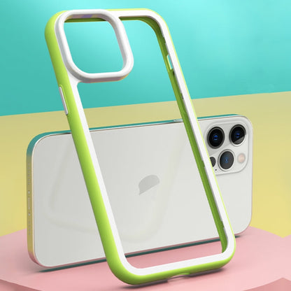 Color Frame 2 in 1 Hollow Cooling Phone Case, For iPhone 12, For iPhone 12 Pro