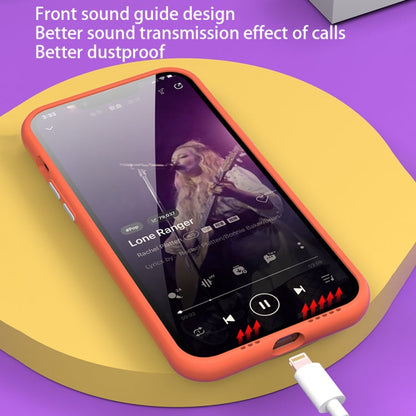 Color Frame 2 in 1 Hollow Cooling Phone Case, For iPhone 12 Pro Max, For iPhone 11