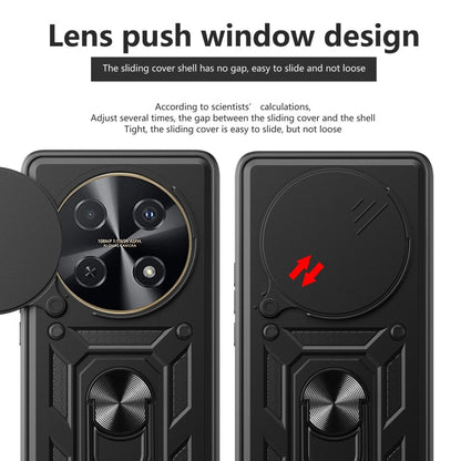 Sliding Camera Cover Design TPU+PC Phone Case, For Huawei nova 12i 4G Global
