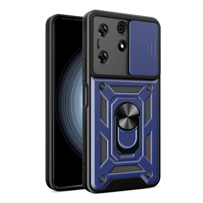 Sliding Camera Cover Design TPU+PC Phone Case, For Tecon Pova 5, For Tecno Spark 10 Pro