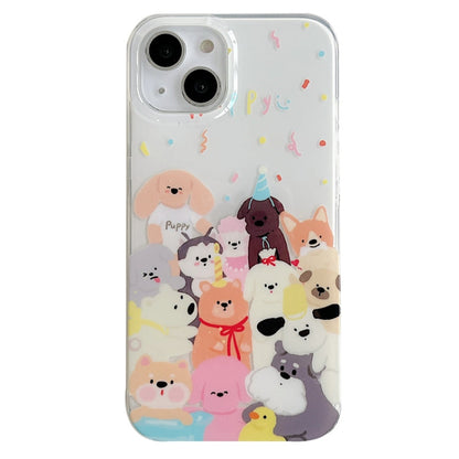 IMD Cute Animal Pattern Phone Case, For iPhone 11 Pro Max, For iPhone 11 Pro, For iPhone 11